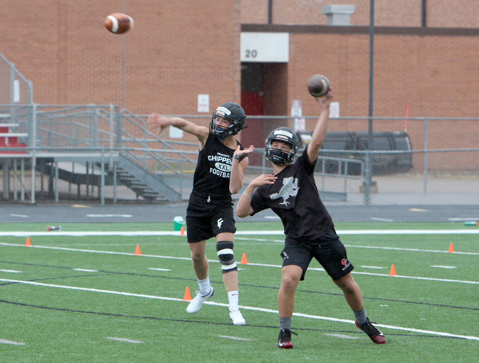 First Day of Football Practice 9-7-20